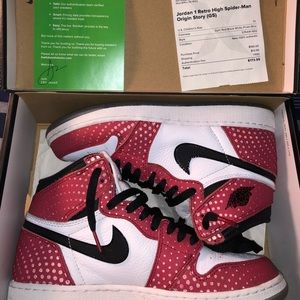 Air Jordan 1 (Spider-man Origin Story)